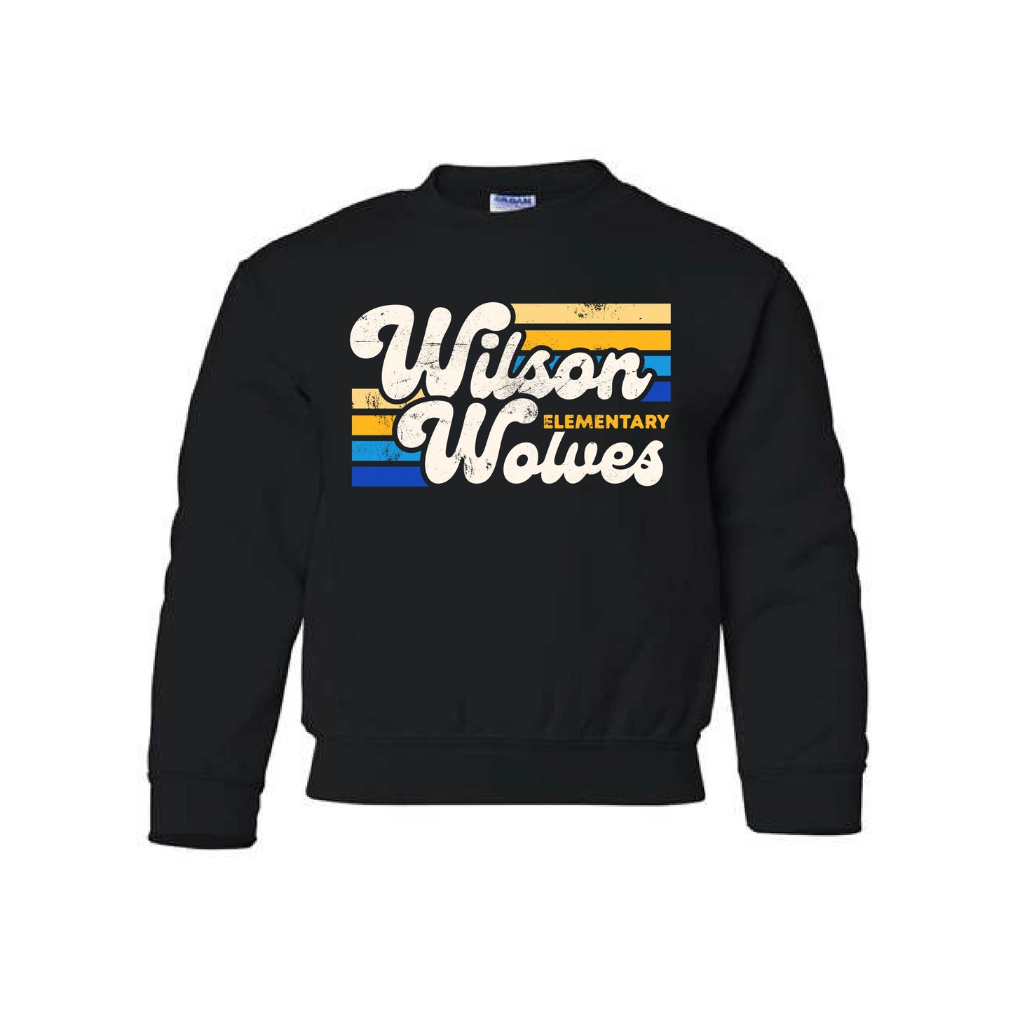 Wilson Wolves Stripe Youth Sweatshirt