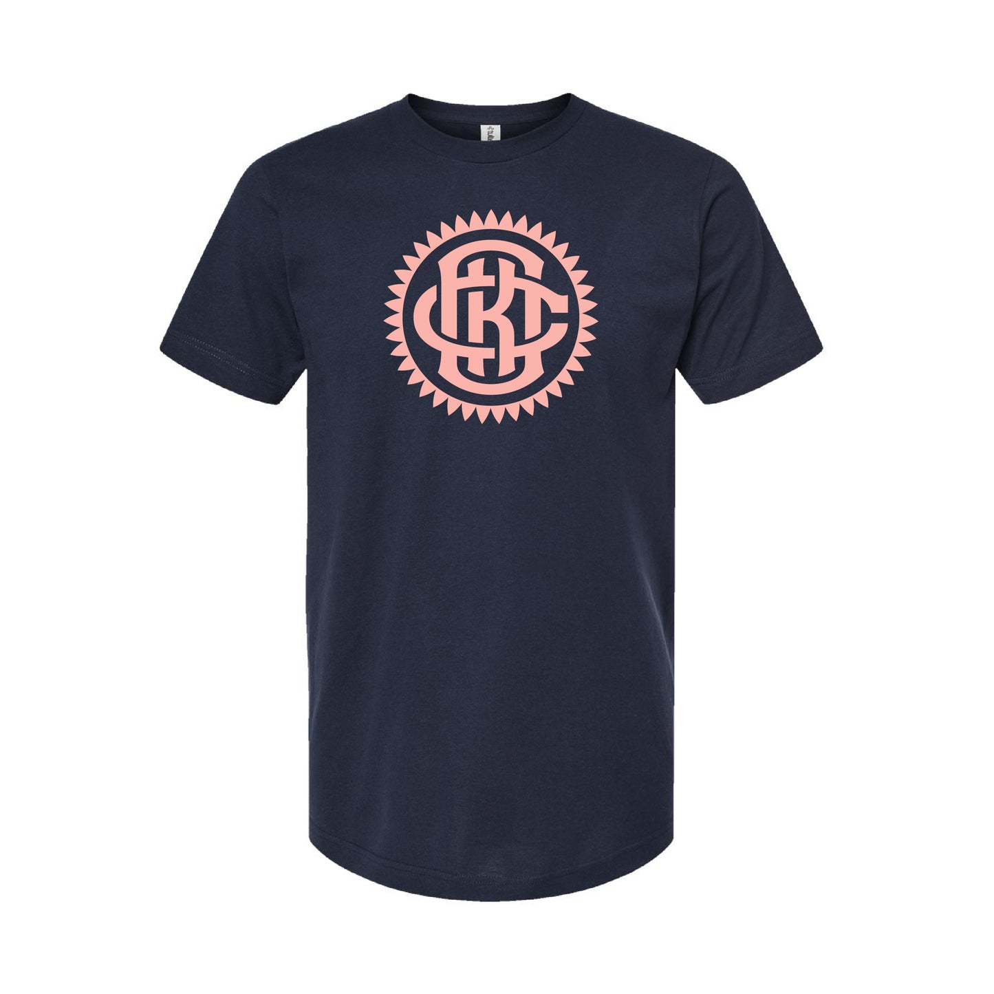 OKC United Feather Tee - Ivory & Navy