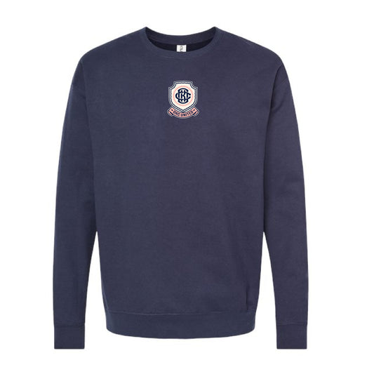 OKC United Embroidered Sweatshirt - Ivory, Navy, & Pink