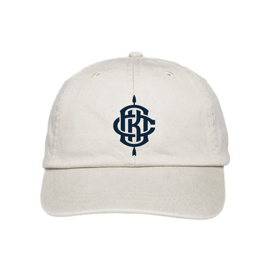 OKC United Arrow Crest Dad Hat - Ivory & Navy