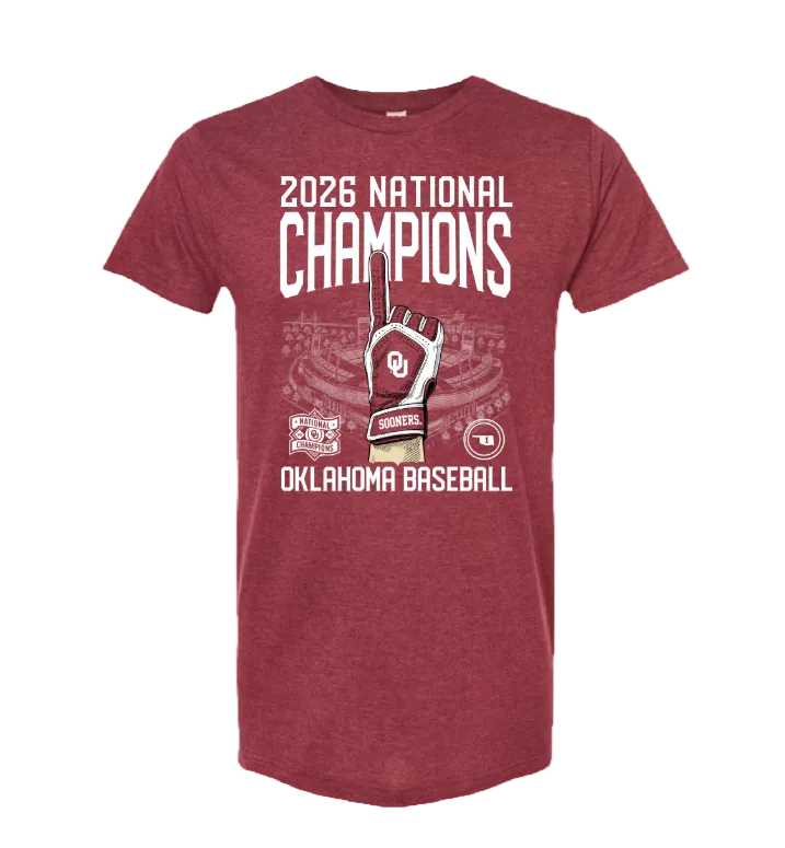 OU Men's Baseball - National Champions Tee
