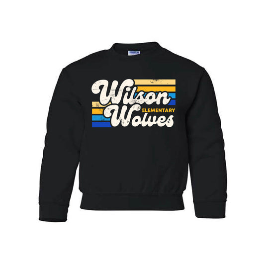 Wilson Wolves Stripe Youth Sweatshirt
