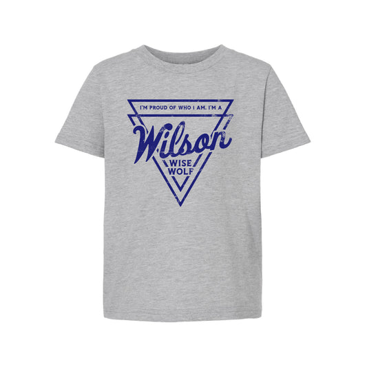 Wilson Wise Wolves Triangle Youth Tee