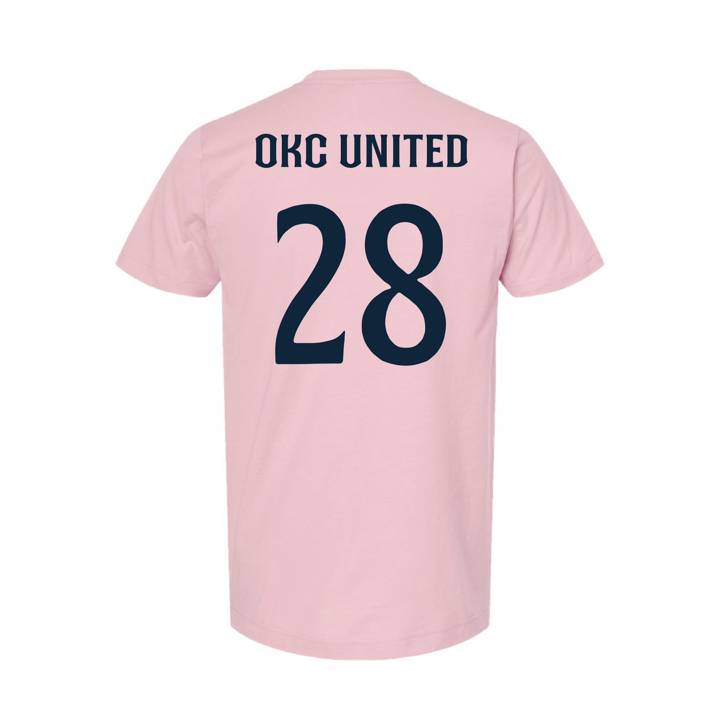 OKC United T-Shirt Jersey - Pink & Navy