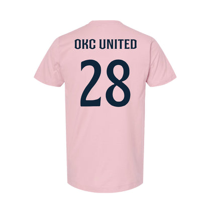 OKC United T-Shirt Jersey - Pink & Navy