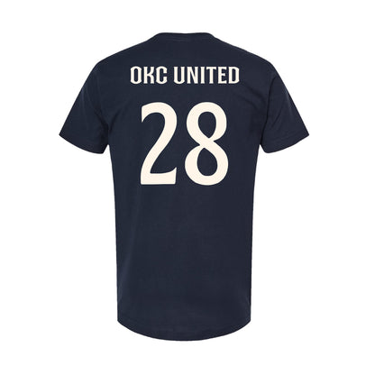 OKC United T-Shirt Jersey - Pink & Navy