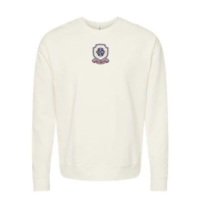 OKC United Embroidered Sweatshirt - Ivory, Navy, & Pink