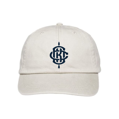 OKC United Arrow Crest Dad Hat - Ivory & Navy