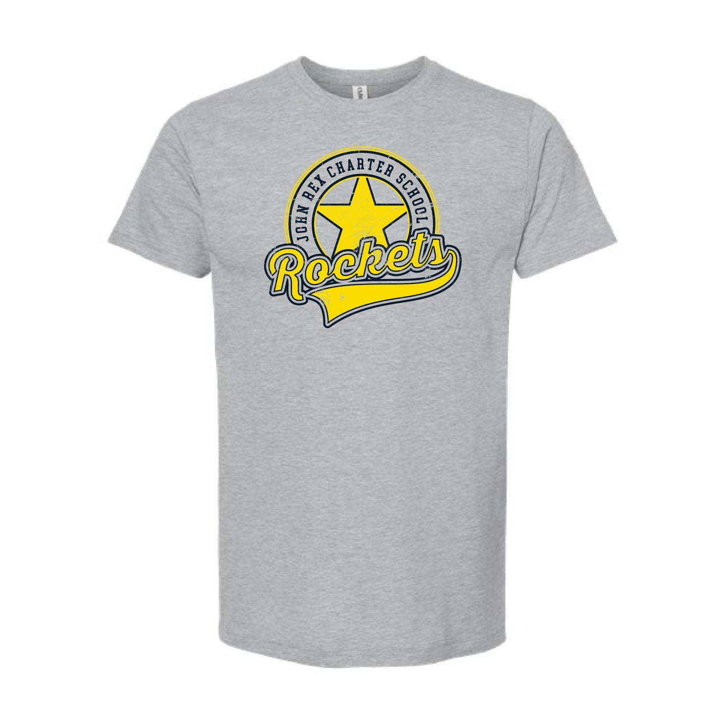 Classic Badge Tee I John Rex Charter School