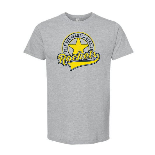 Classic Badge Tee I John Rex Charter School