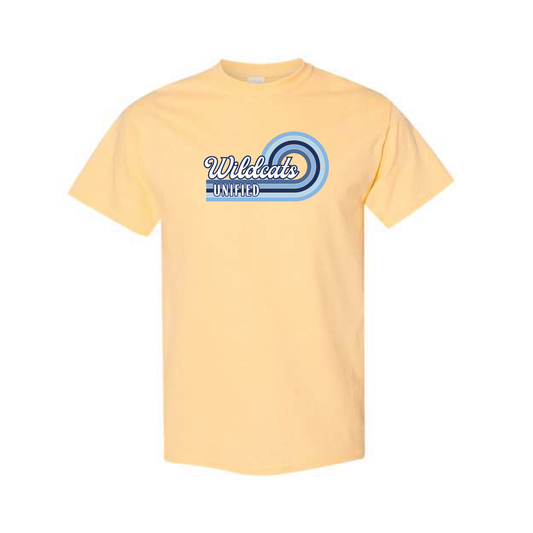 Wildcats Unisex Yellow Short Sleeve Tee