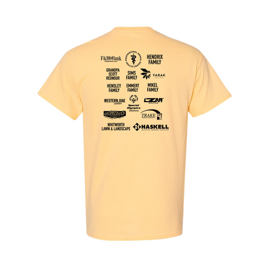 Wildcats Unisex Yellow Short Sleeve Tee