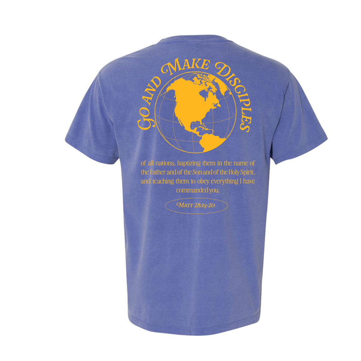 ADULT Periwinkle Short Sleeve Tee