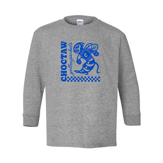 Grey Griffith Meridian Youth LS Shirt