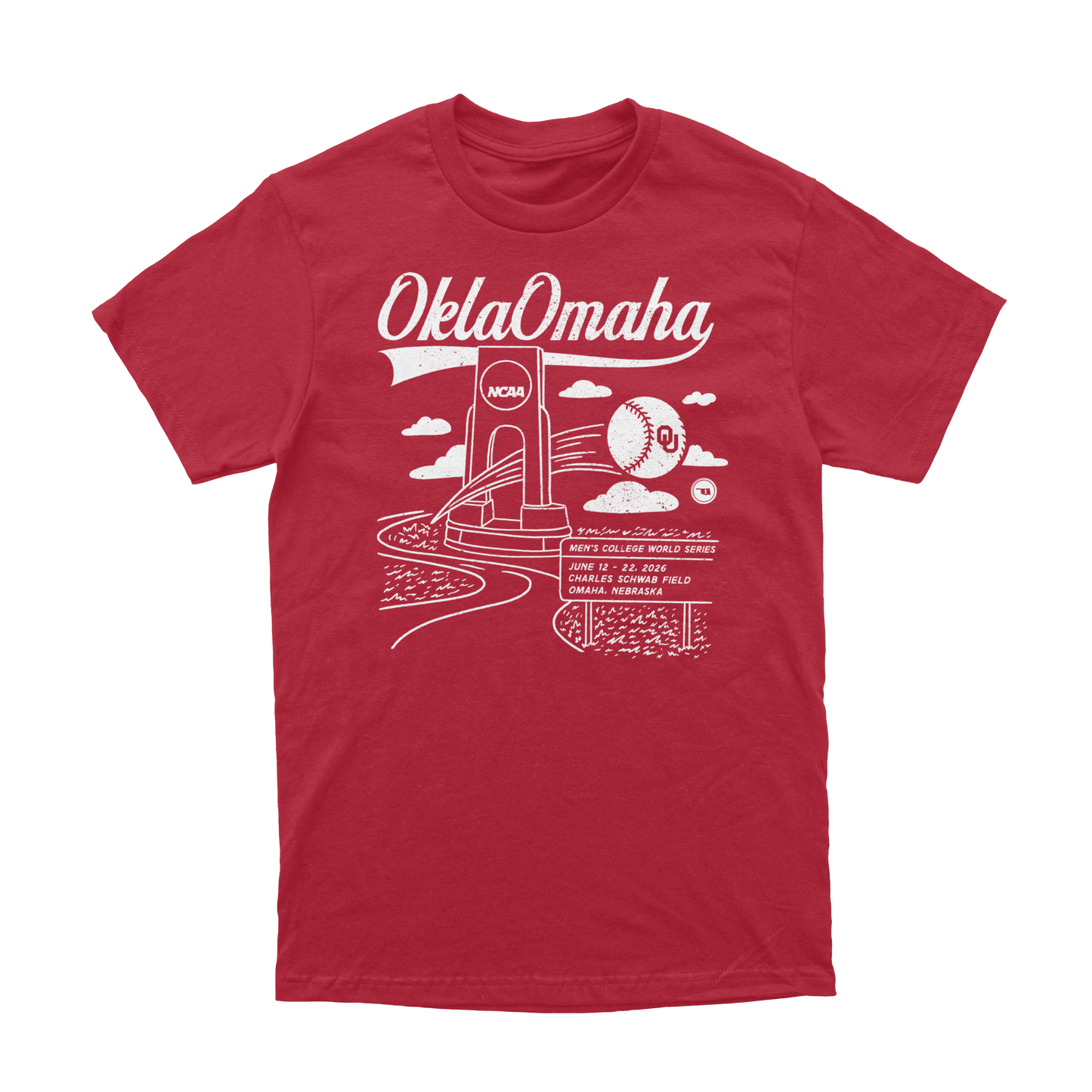 OklaOmaha Tee -  Men's College World Series 2026