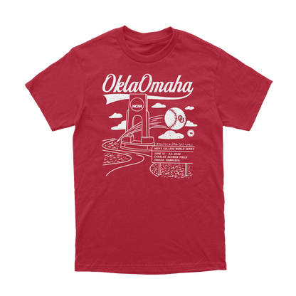 OklaOmaha Tee -  Men's College World Series 2026
