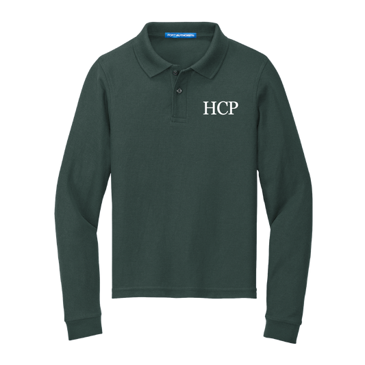 Performance Youth Long Sleeve Polos | Various Colors