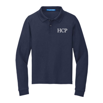 Performance Youth Long Sleeve Polos | Various Colors