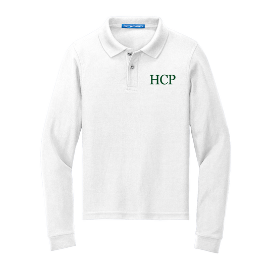 Performance Youth Long Sleeve Polos | Various Colors