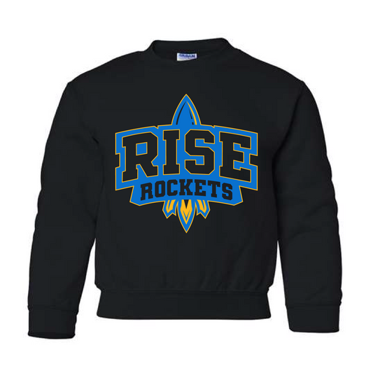 RISE Rockets - Youth Crewneck Sweatshirt