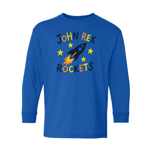Rocket Doodle Long Sleeve I John Rex Charter School
