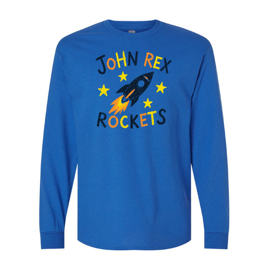 Rocket Doodle Long Sleeve I John Rex Charter School