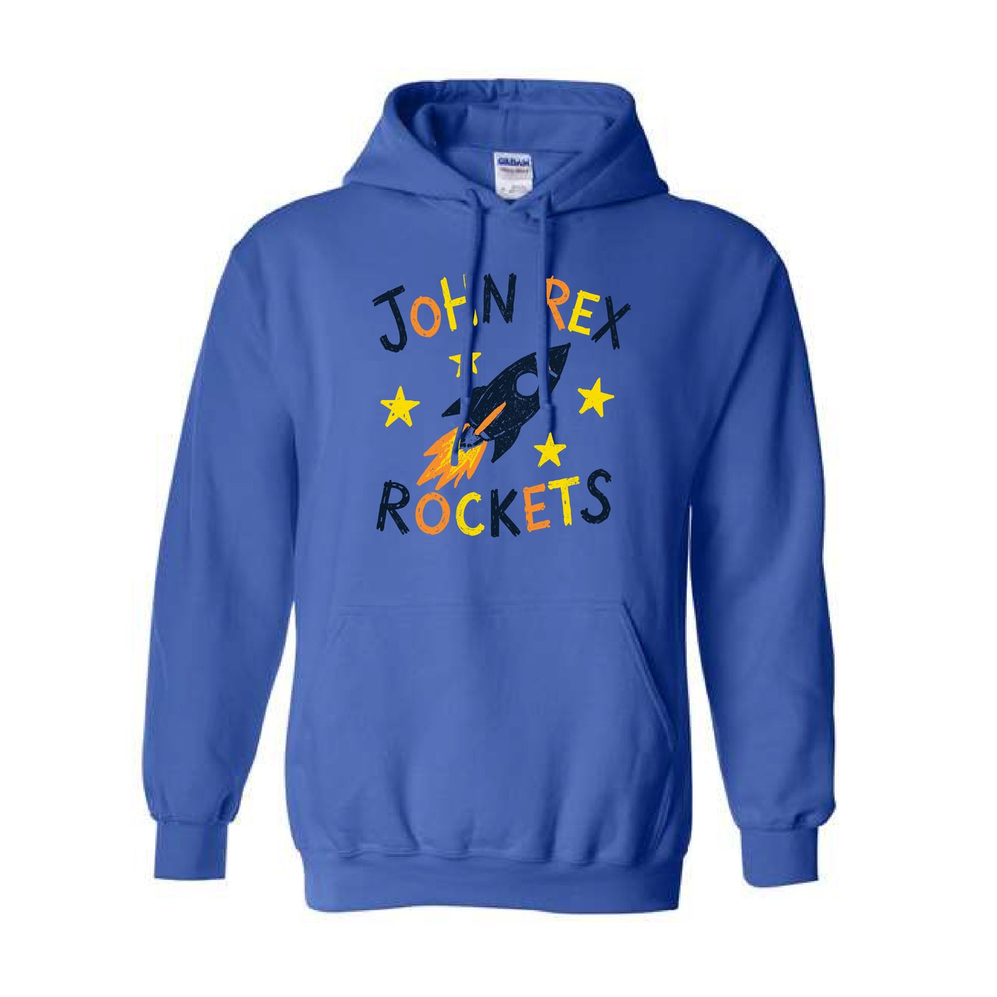 Rocket Doodle Hoodie I John Rex Charter School