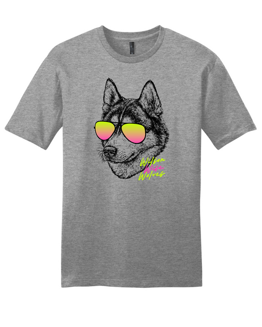 Wilson Neon Shades Wolf Adult Tee