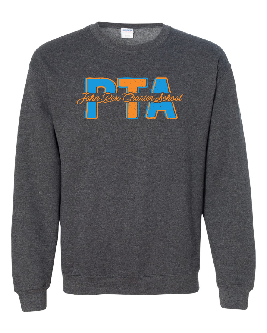 PTA Pride Crewneck Sweatshirt I John Rex Charter School