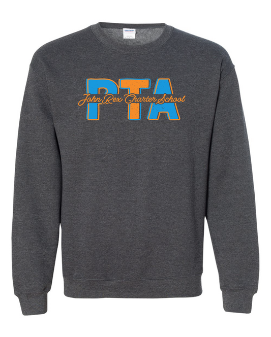 PTA Pride Crewneck Sweatshirt I John Rex Charter School