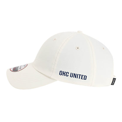 OKC United Crest Performance Hat - Navy & Ivory