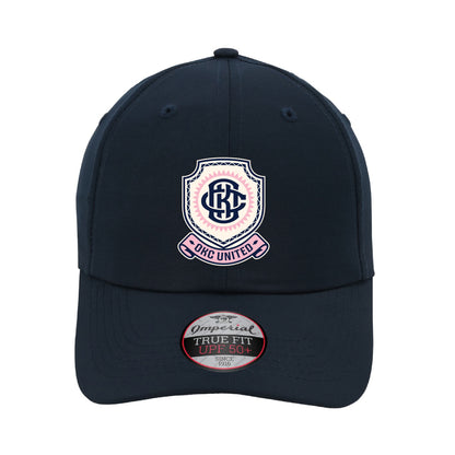 OKC United Crest Performance Hat - Navy & Ivory