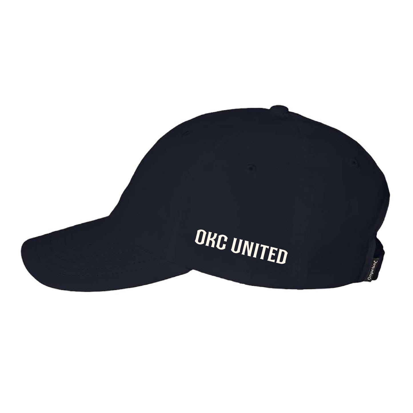 OKC United Crest Performance Hat - Navy & Ivory